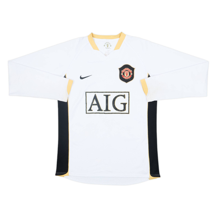 2006-08 Manchester United FC 2a Equipación Manga Larga