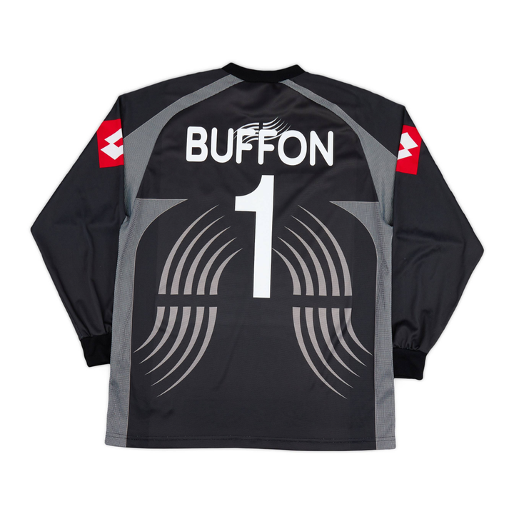 Kit de Gardien de But Juventus FC 2001-02 Noir