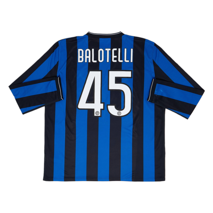 2009-10 FC Internazionale Milano 1a Equipacion Manga Larga