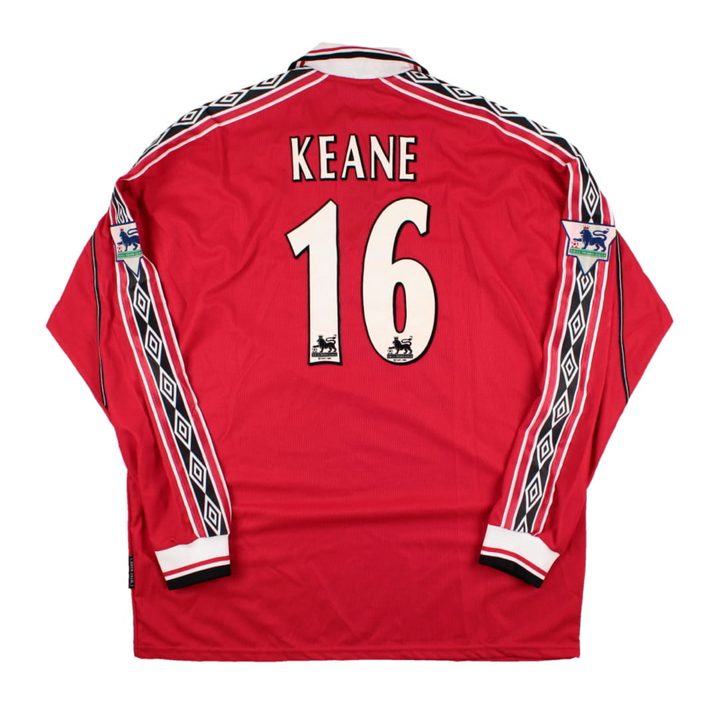 1998-00 Manchester United FC Home Long Sleeve Kit