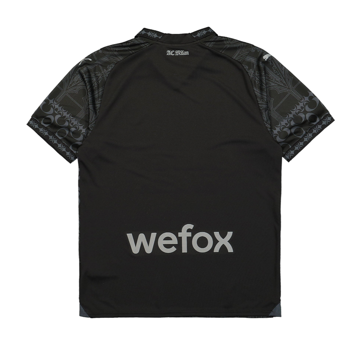 2023-24 AC Milan x Pleasures Special Edition Kit Black