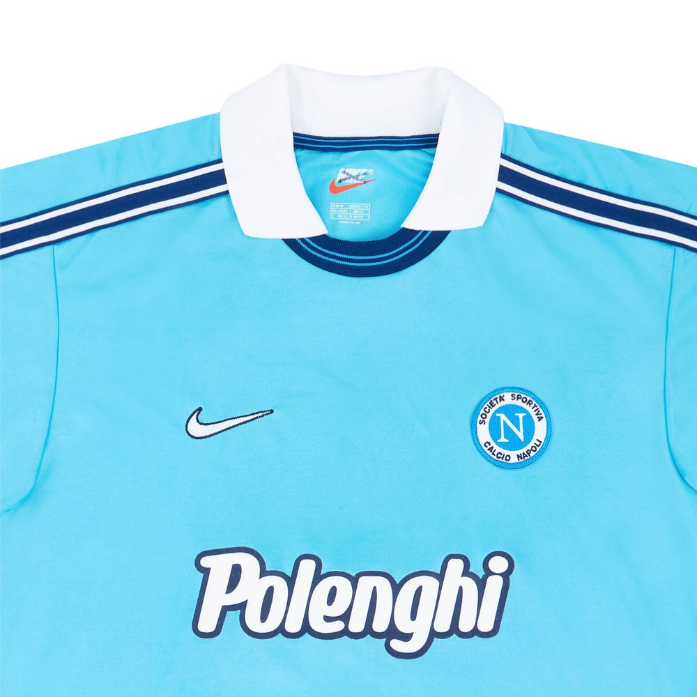 1998-99 SSC Napoli 1a Equipación Manga Larga