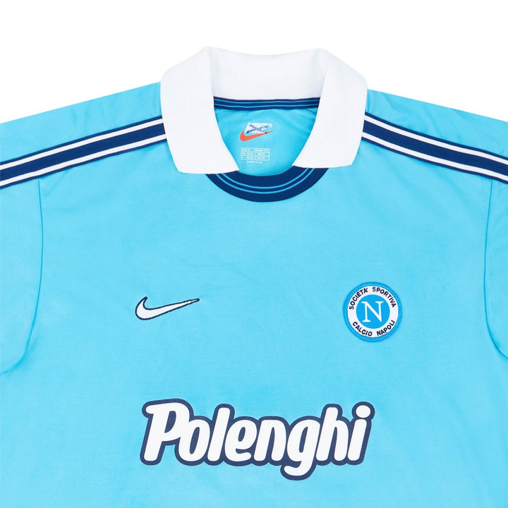 1998-99 SSC Napoli 1a Equipación Manga Larga