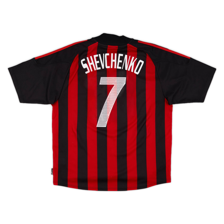 Maillot domicile de l'AC Milan 2002-03