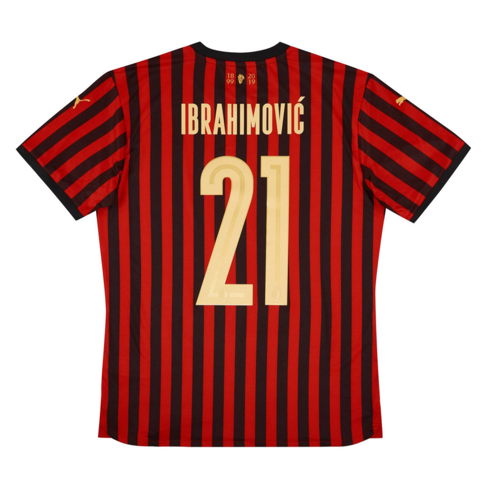 2019-20 AC Milan 120th Anniversary Special Edition Home Kit