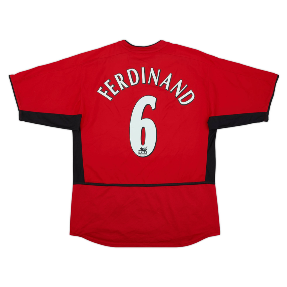 2002-04 Manchester United FC 1a Equipación