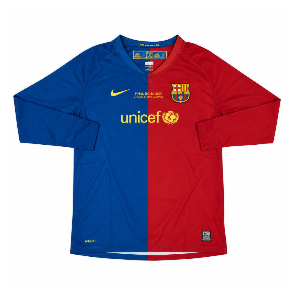 2008-09 FC Barcelona Heim Langarm
