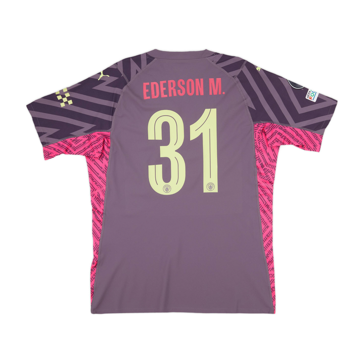 2023-24 Manchester City FC Purple Goalkeeper Kit