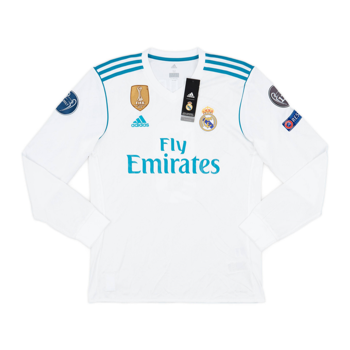 Maillot domicile à manches longues Real Madrid CF 2017-2018