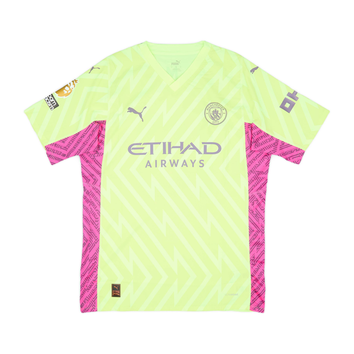 2023-24 Manchester City FC Goalkeeper Kit Green