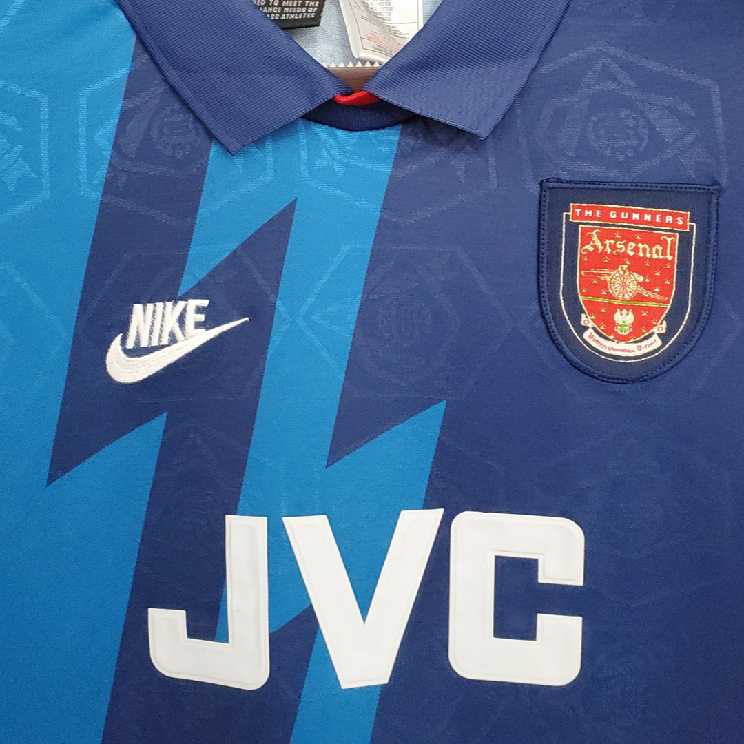 1995-96 Arsenal FC 2a Equipacion Manga Larga