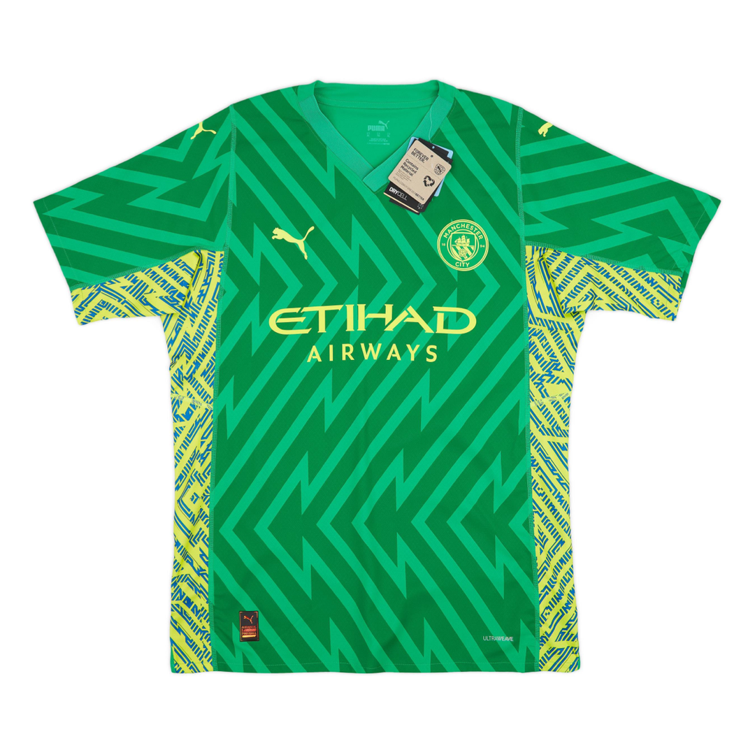 2023-24 Manchester City FC Goalkeeper Kit Green