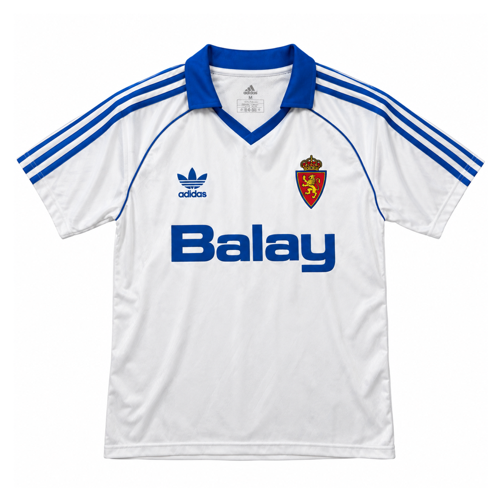 1986-87 Real Zaragoza 1a Equipación