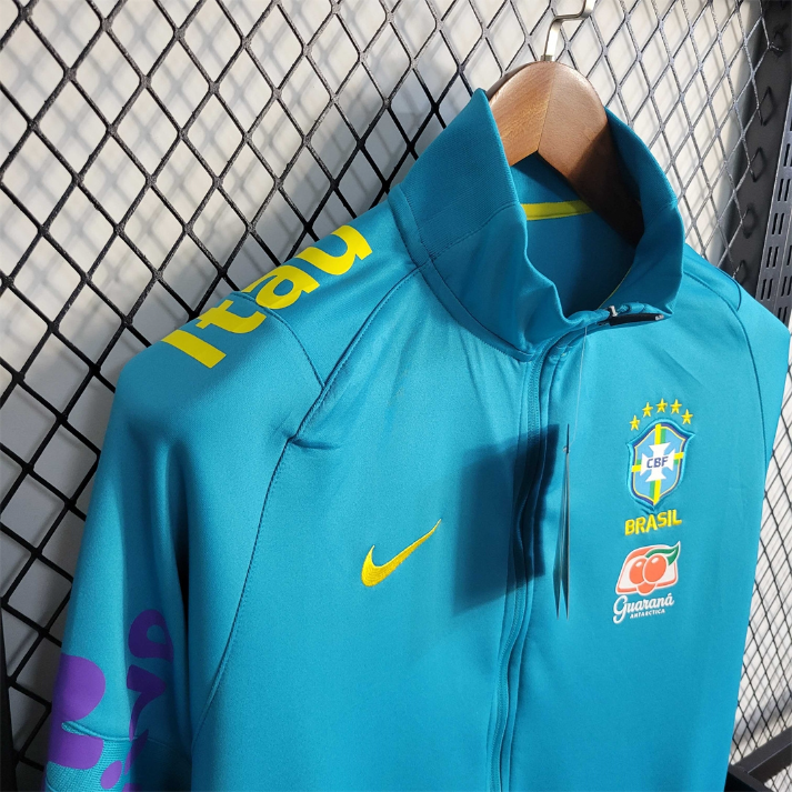 Brazil Turquoise Blue Windbreaker