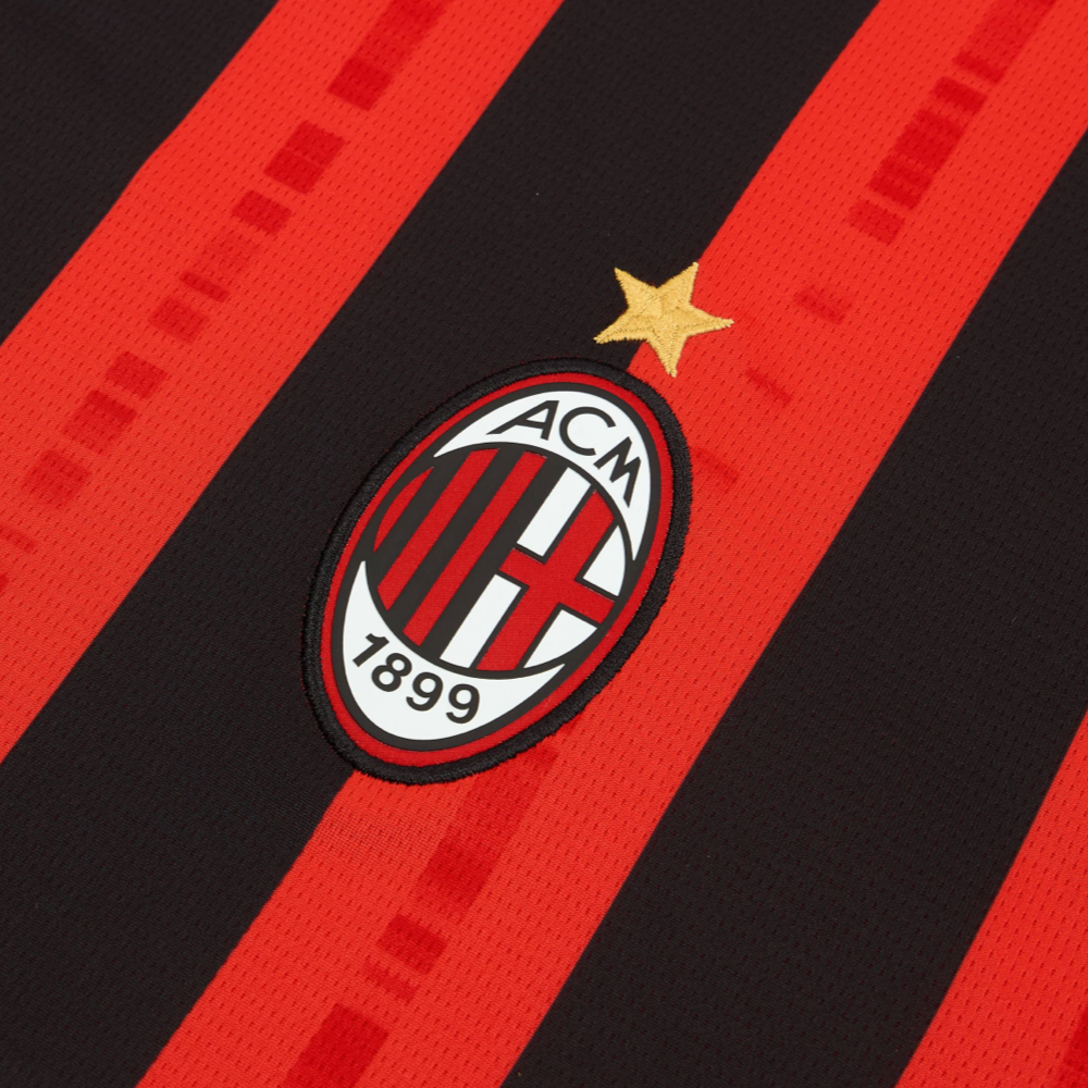 2024-25 AC Milan Home Long Sleeve Kit