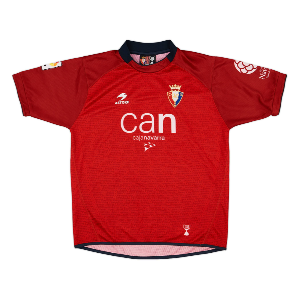 2004-05 CA Osasuna 1a Equipación