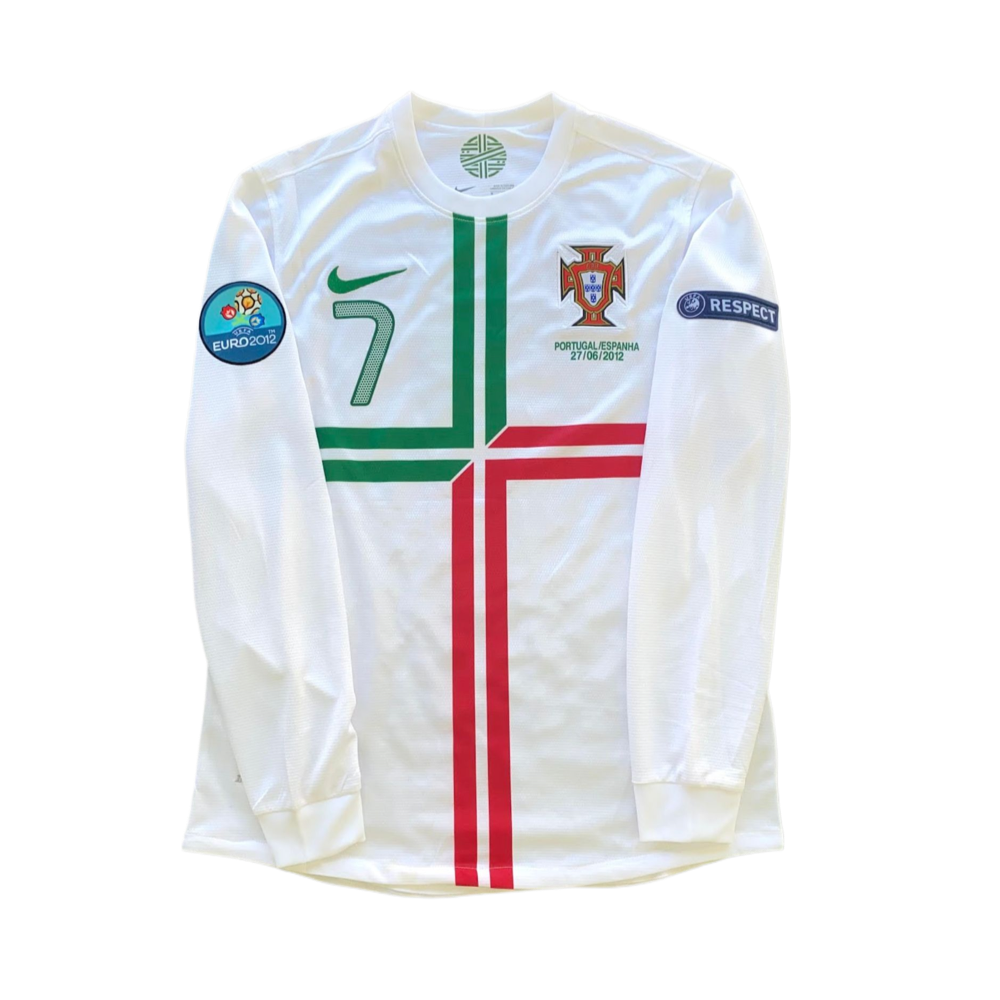 2012 Portugal 2a Equipacion Manga Larga