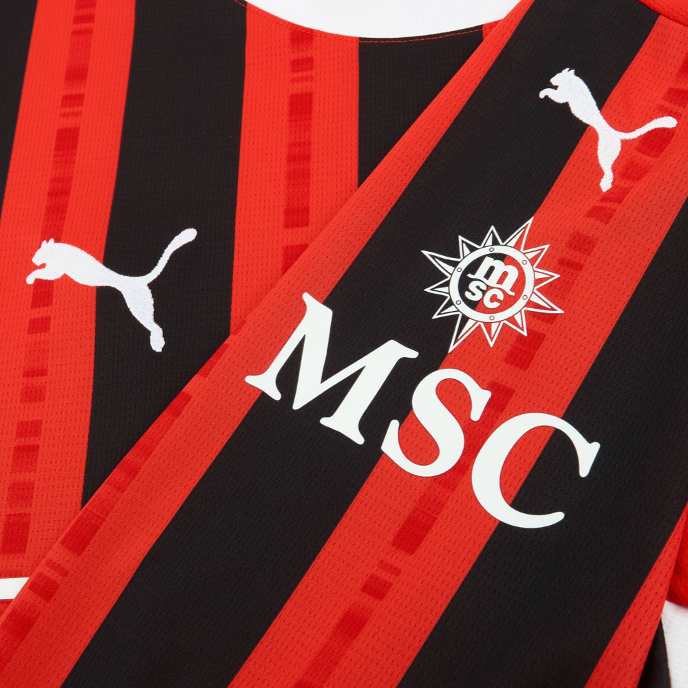 2024-25 AC Milan Home Long Sleeve Kit