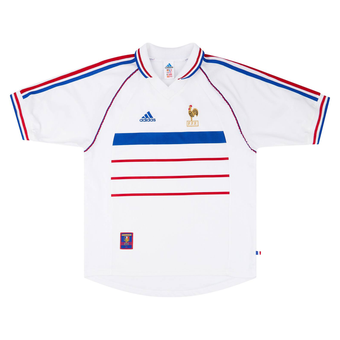 1998 Francia 2a Equipación