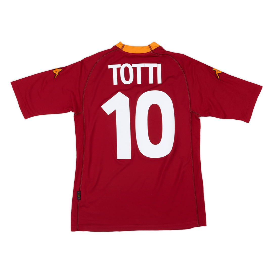 2000-01 AS Roma 1a Equipación