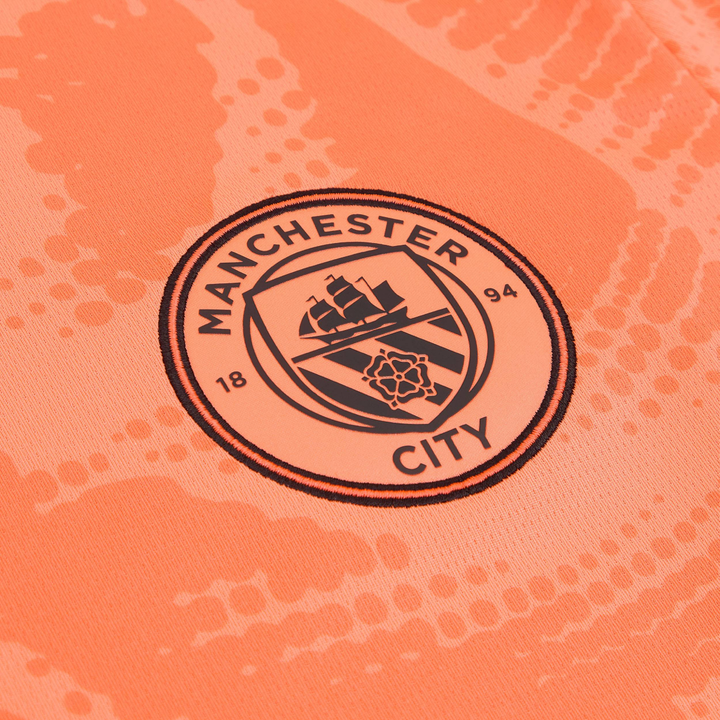 2024-25 Manchester City FC Goalkeeper Kit Orange