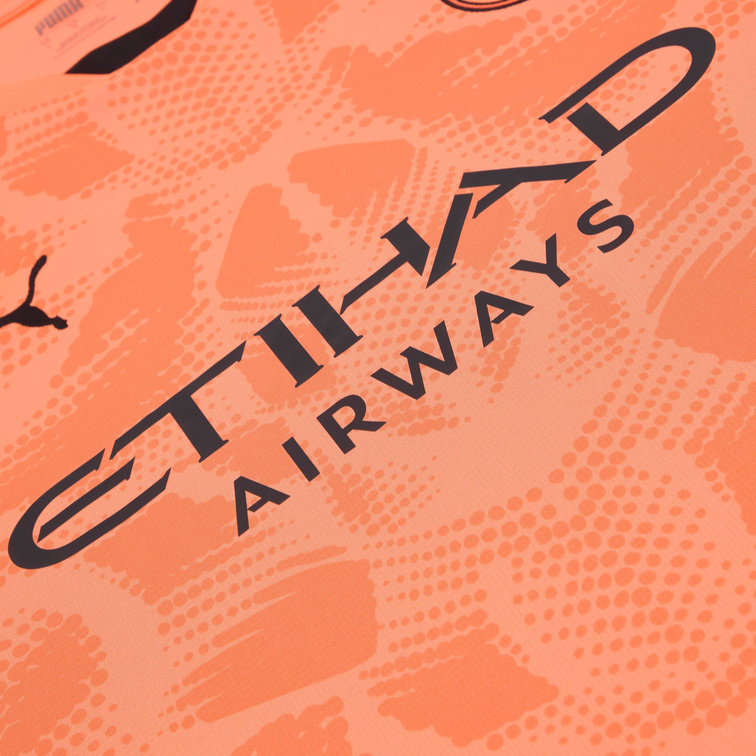 2024-25 Manchester City FC Goalkeeper Kit Orange