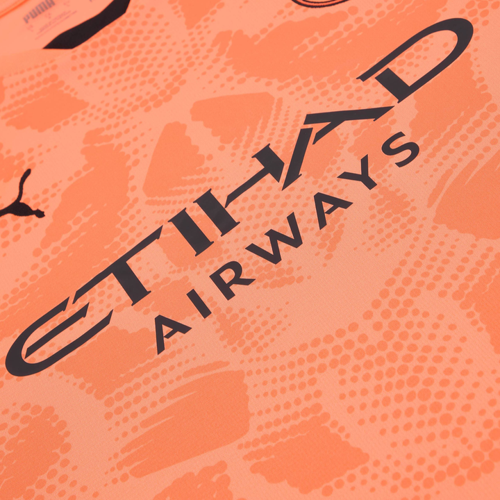 2024-25 Manchester City FC Goalkeeper Kit Orange