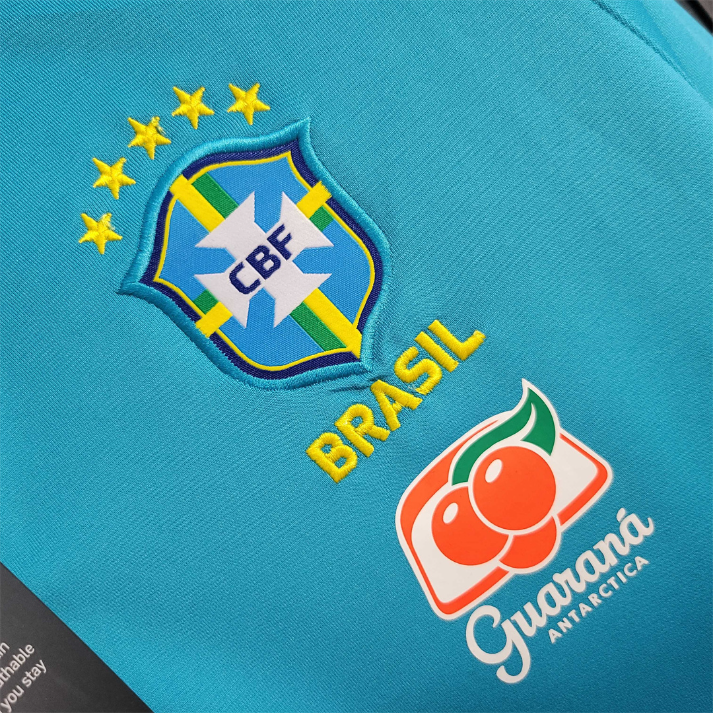 Brazil Turquoise Blue Windbreaker
