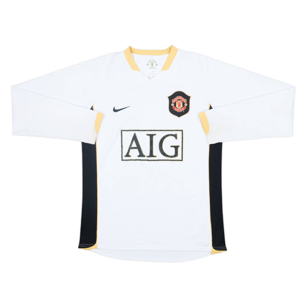 2006-08 Manchester United FC 2a Equipación Manga Larga