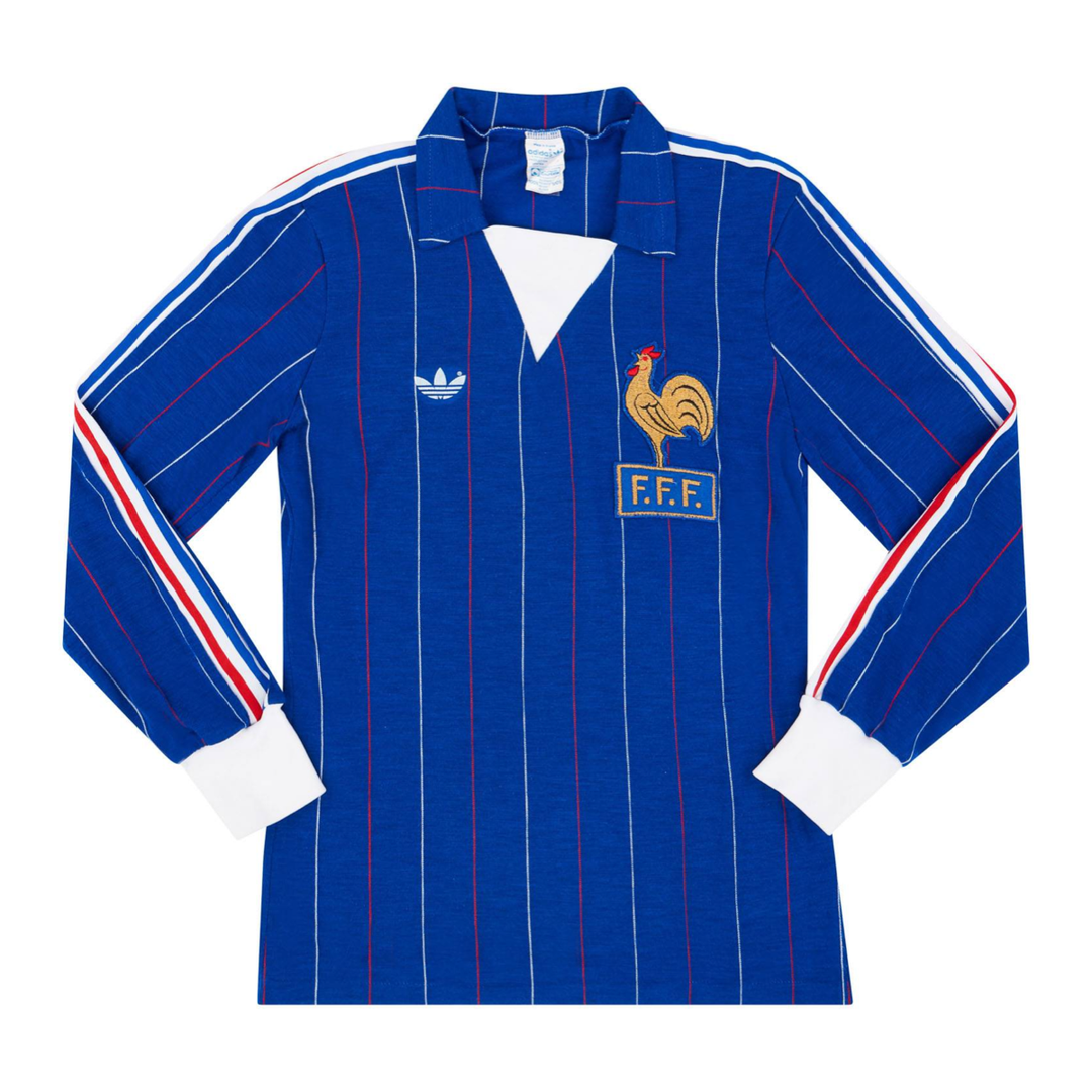 1980-82 Francia 1a Equipación Manga Larga