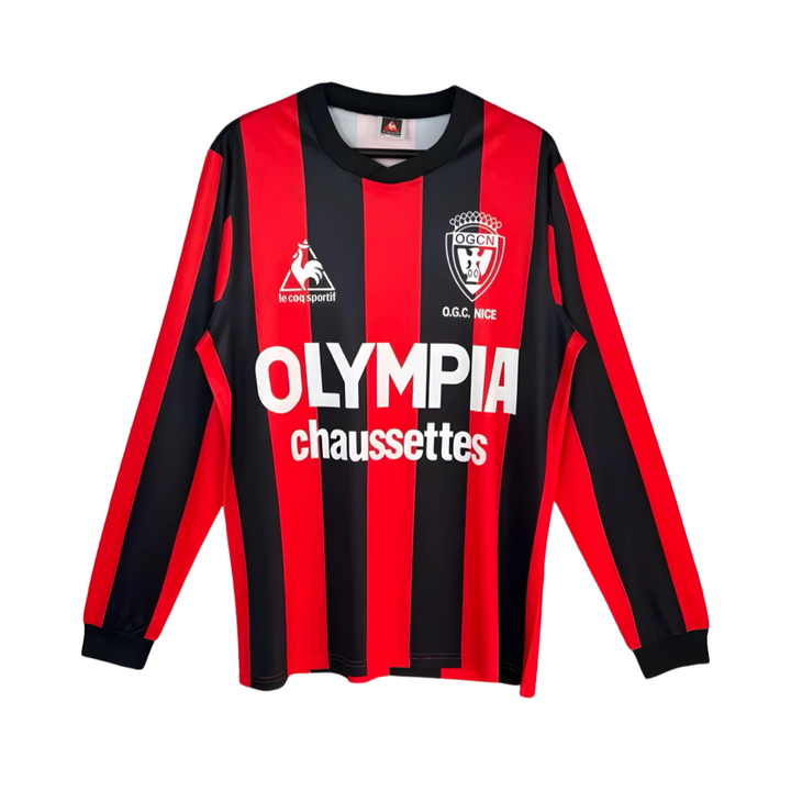1977-78 OGC Nice Home Long Sleeve