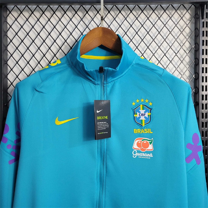 Brazil Turquoise Blue Windbreaker