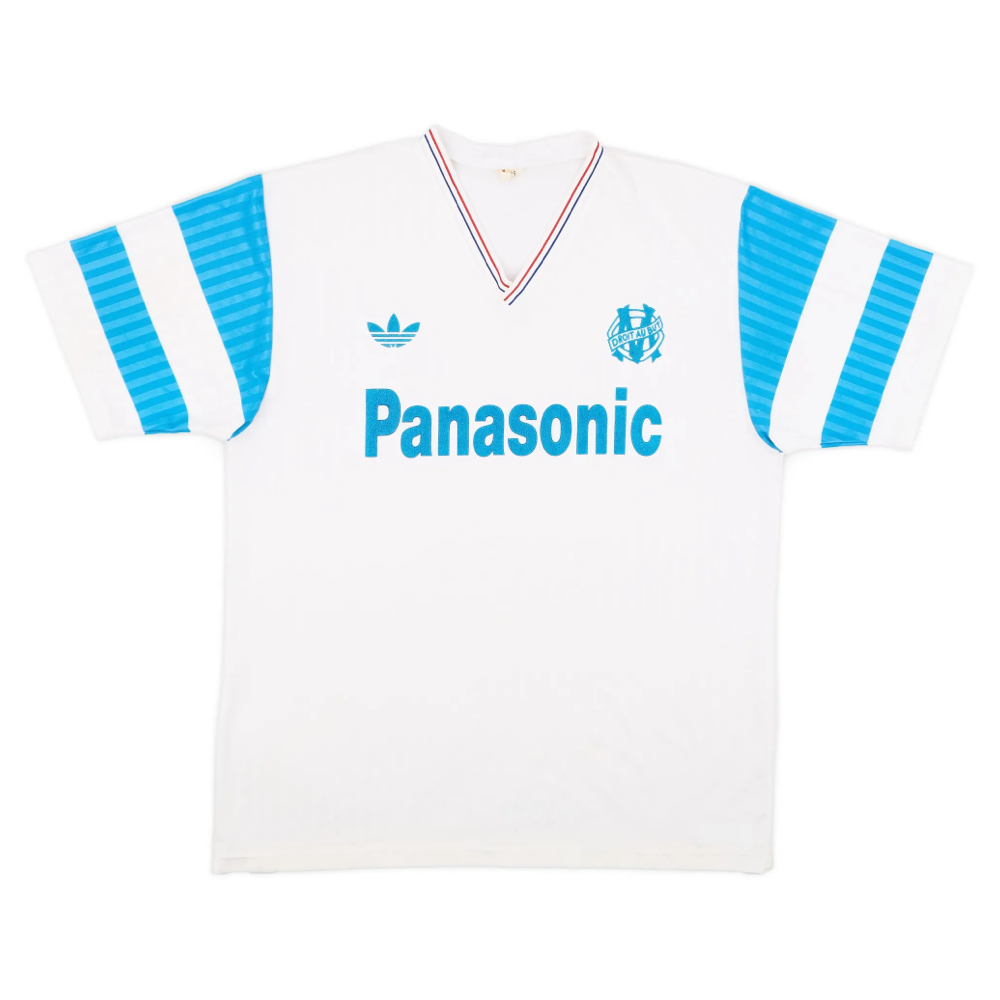 1990-91 Olympique de Marseille 1a Equipación