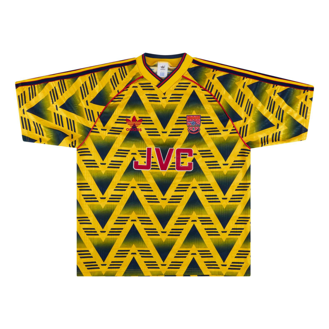 1991-93 Arsenal FC 2a Equipación
