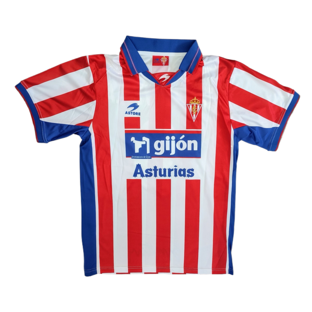 2001-02 Real Sporting de Gijón 1a Equipación