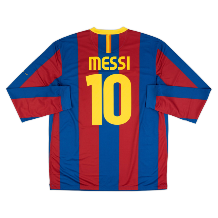 2010-11 FC Barcelona 1a Equipación Manga Larga