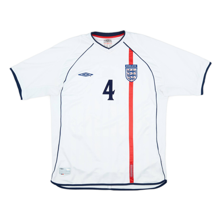 2002 Inglaterra 1a Equipación