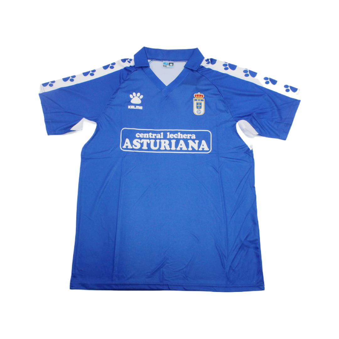 1990-91 Real Oviedo 1a Equipación