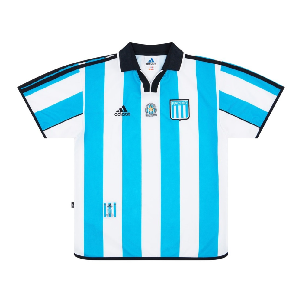 2000-01 Racing Club de Avellaneda 1a Equipación