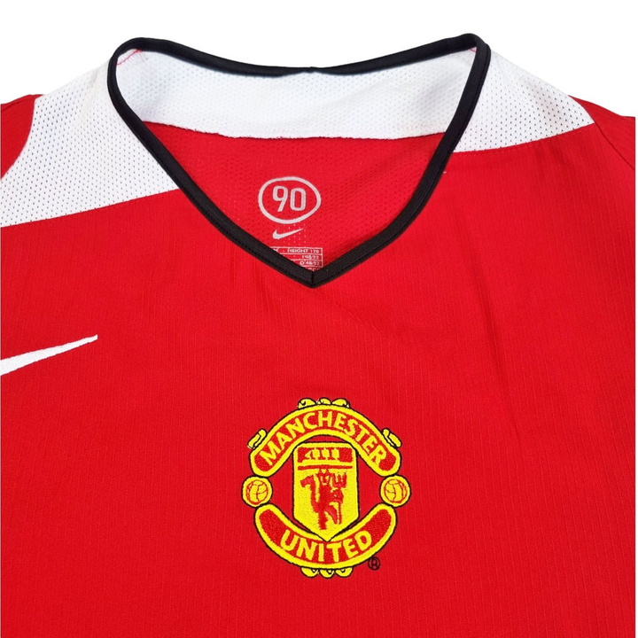 2004-06 Manchester United FC 1a Equipación Manga Larga