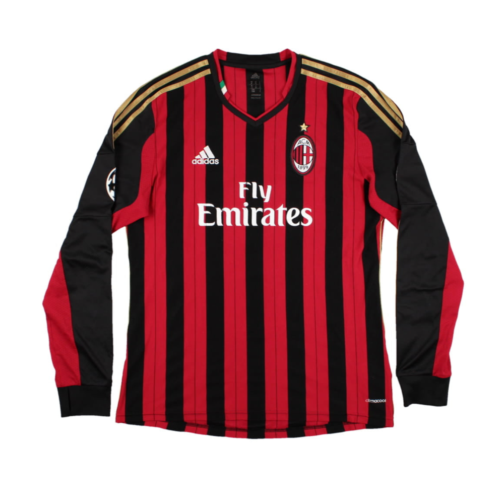 2012-13 AC Milan Home Long Sleeve