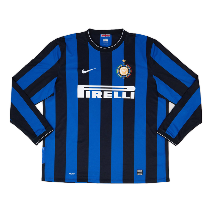 2009-10 FC Internazionale Milano Domicile Manches Longues