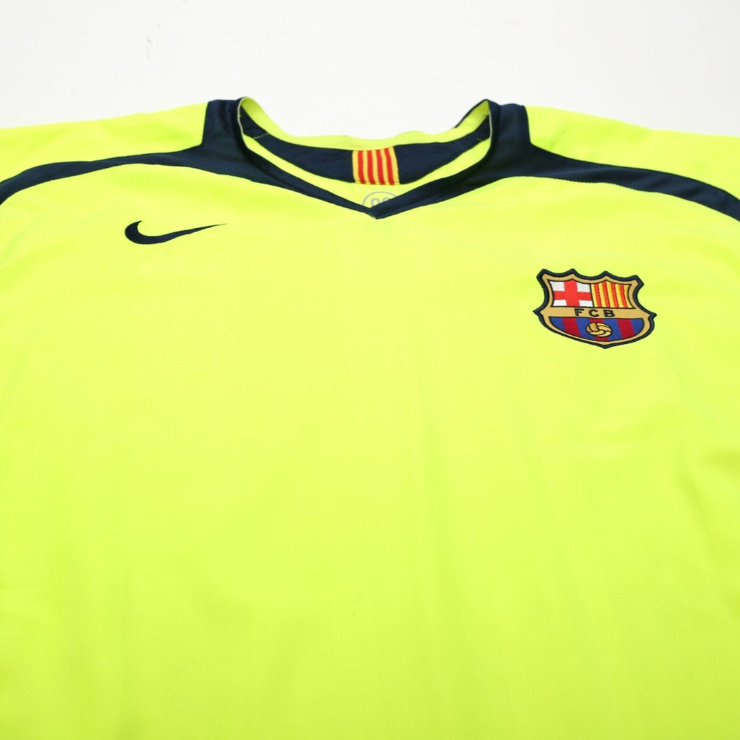 2005-06 FC Barcelona 2a Equipación Manga Larga