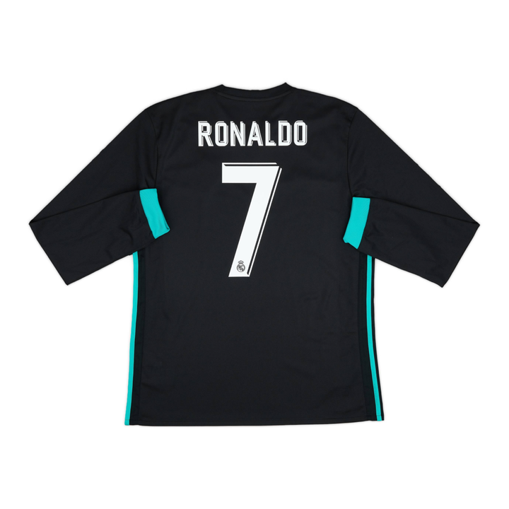 2017-18 Real Madrid CF 2a Equipación Manga Larga
