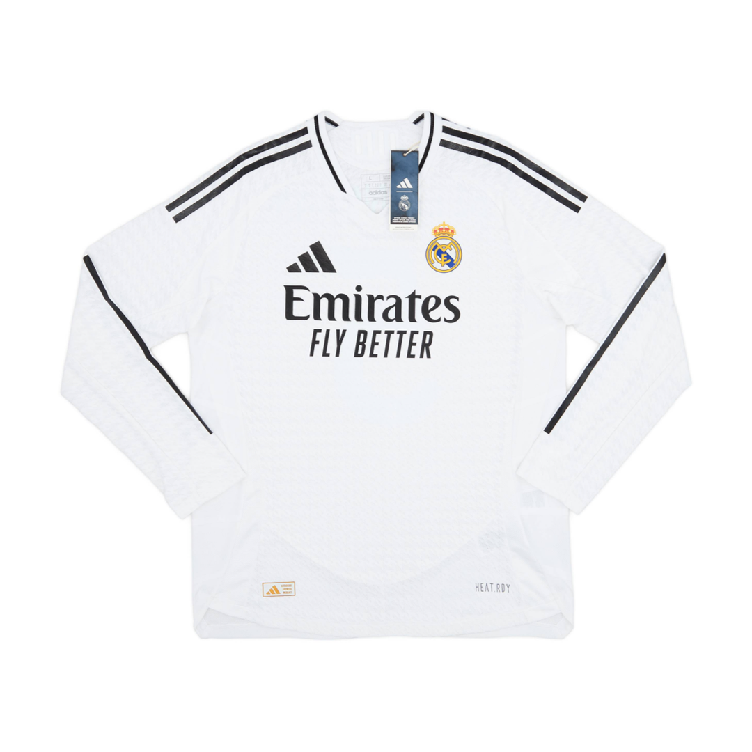2024-25 Real Madrid CF 1a Equipación Manga Larga