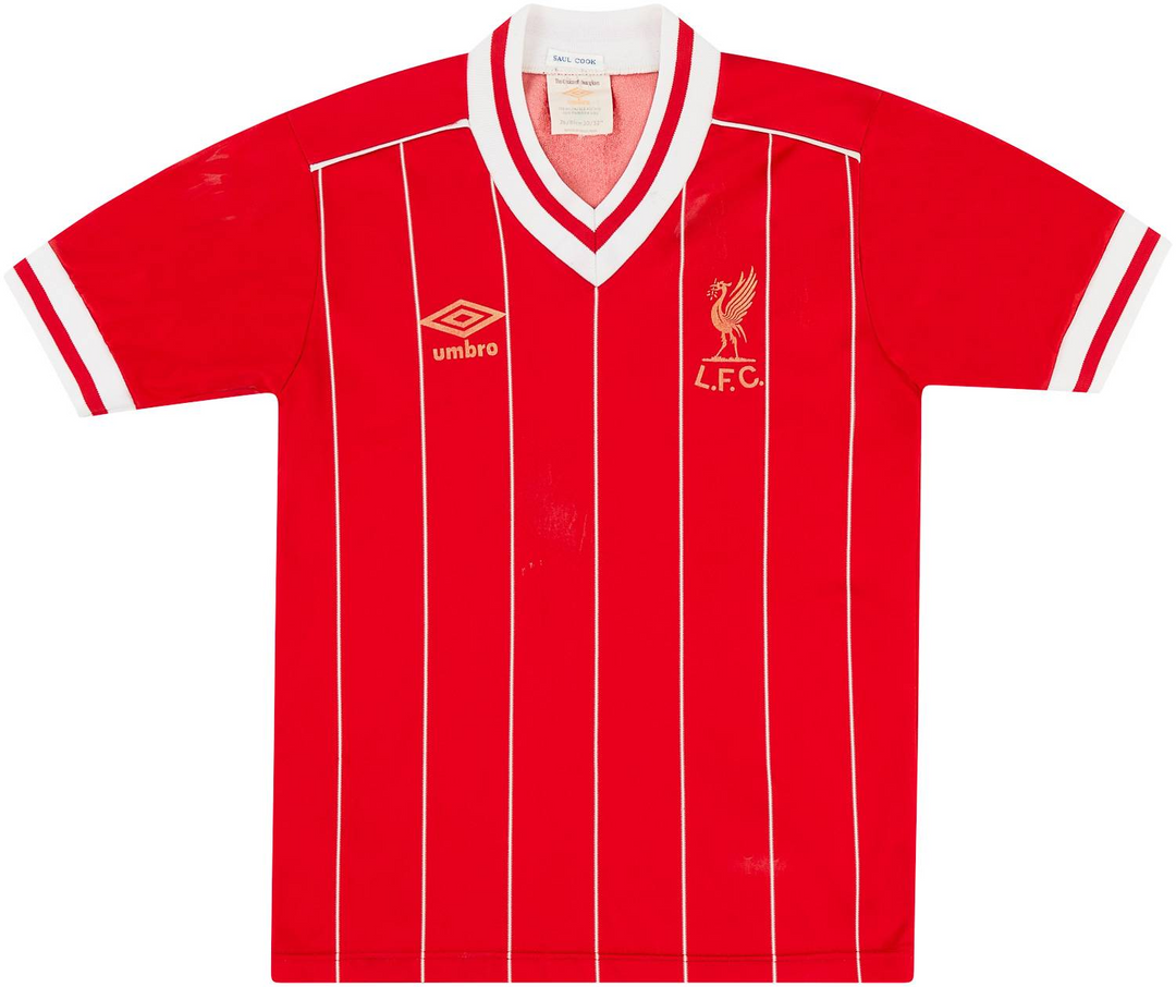 1982-86 Liverpool FC 1a Equipación