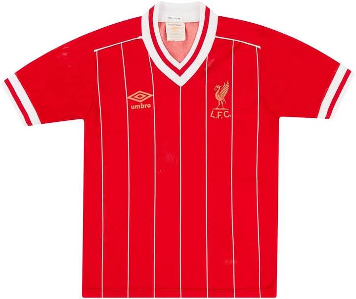 1982-86 Liverpool FC 1a Equipación