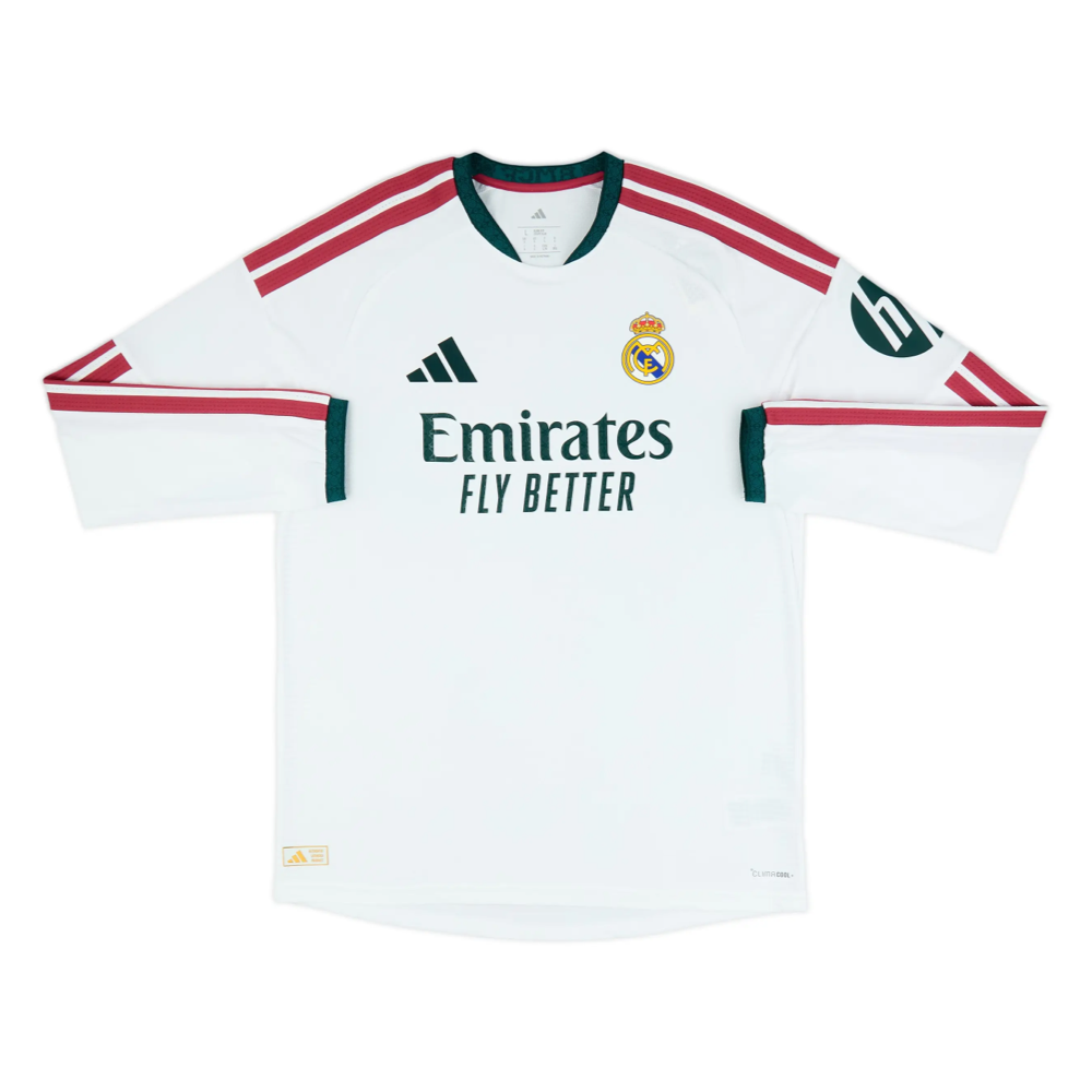2026-27 Real Madrid CF 1a Equipación Manga Larga