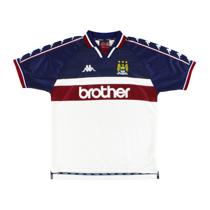1997-98 Manchester City FC 2a Equipación